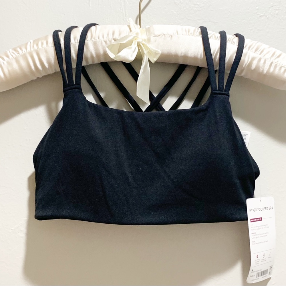 ATHLETA HYPER FOCUSED Bra Black - Picture 5 of 9